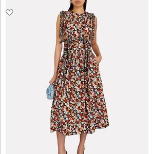 NWT AGUA BY AGUA BENDITA Guaguancó La Fania Cotton Midi Dress SZ SML